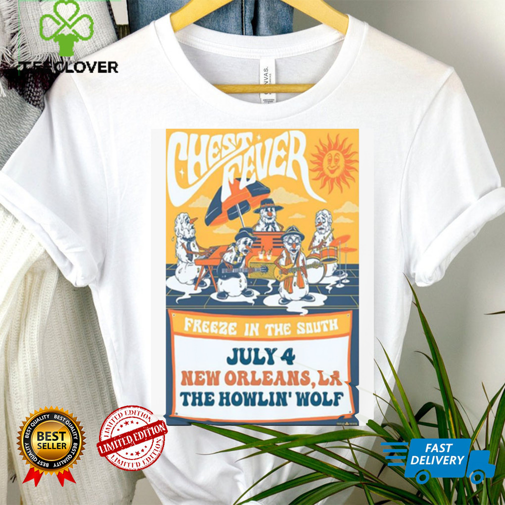2023 chest fever new orleans LA tour shirt 2023 chest fever new orleans LA tour shirt