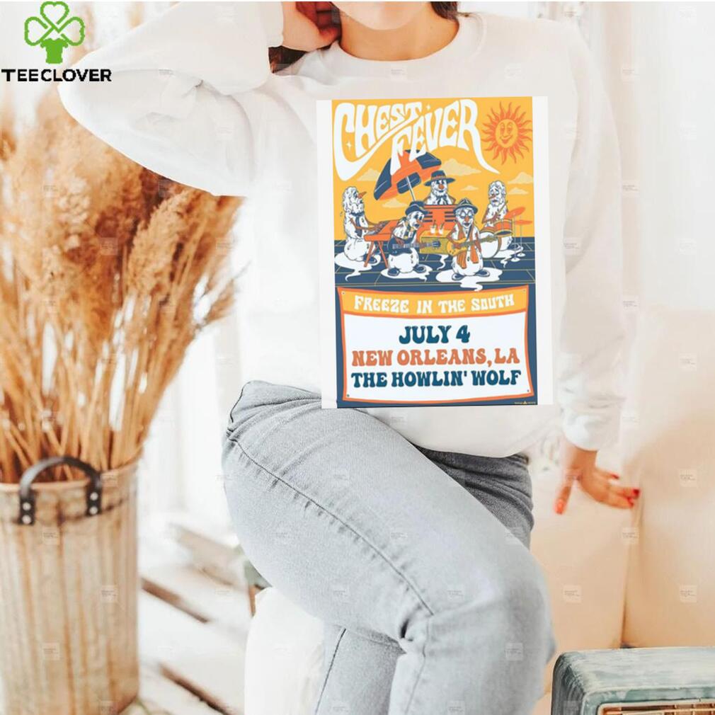 2023 chest fever new orleans LA tour shirt 2023 chest fever new orleans LA tour shirt