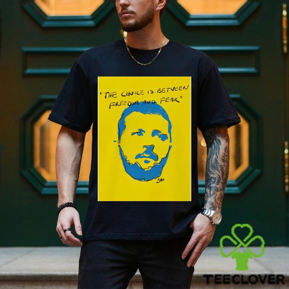 2023 the choice is between freedom and fear shirt 2023 the choice is between freedom and fear shirt