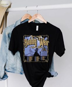 2023 tour Bob weir bobby weir & wolf Bros winter tour featuring the wolfpack shirt