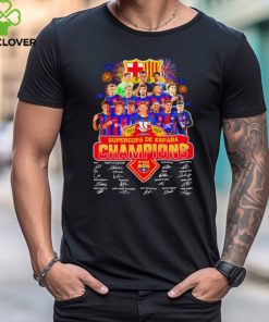 2023–2024 Supercopa de España Champions FC Barcelona player signatures logo firework hoodie, sweater, longsleeve, shirt v-neck, t-shirt