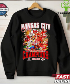 2024 2025 AFC Championship Champions Kansas City Chiefs graphic shirt