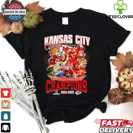 2024 2025 AFC Championship Champions Kansas City Chiefs graphic shirt