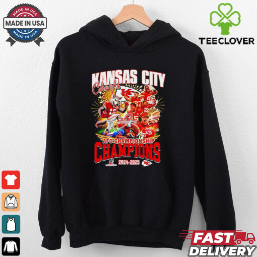 2024 2025 AFC Championship Champions Kansas City Chiefs graphic shirt