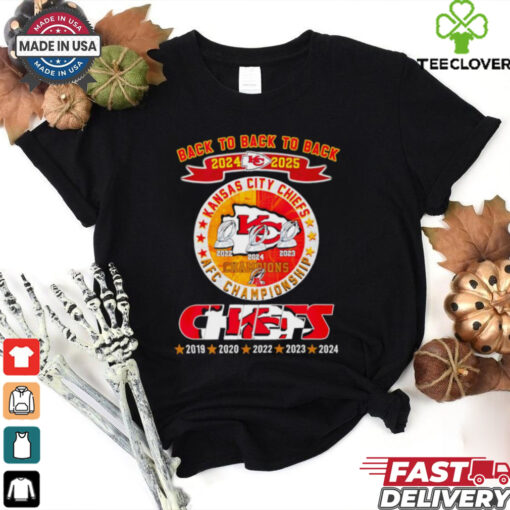 2024 2025 Kansas City Chiefs AFC Championship Champions logo shirt