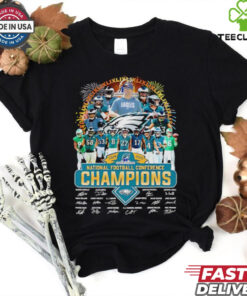2024 2025 National Football Conference Champions Philadelphia Eagles shirt
