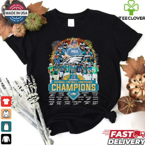 2024 2025 National Football Conference Champions Philadelphia Eagles shirt
