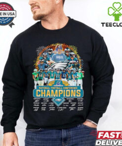 2024 2025 National Football Conference Champions Philadelphia Eagles shirt