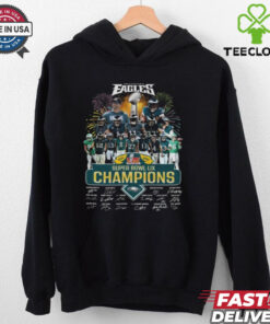 2024 2025 Super Bowl LIX Champions Philadelphia Eagles T Shirt