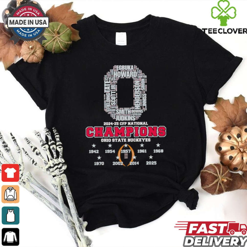 2024 25 CFP National Champions Ohio State Buckeyes shirt 2024 25 CFP National Champions Ohio State Buckeyes shirt