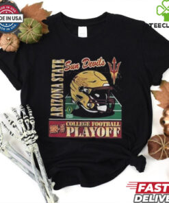 2024 25 College Football Playoff Helmet Arizona State Sun Devils NCAA Division Helmet Shirt