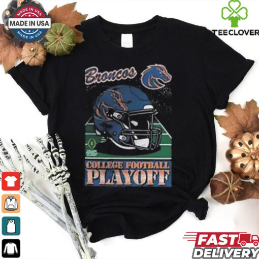 2024 25 College Football Playoff Helmet Boise State Broncos NCAA Division Helmet Shirt