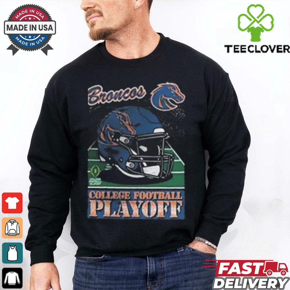 2024 25 College Football Playoff Helmet Boise State Broncos NCAA Division Helmet Shirt 2024 25 College Football Playoff Helmet Boise State Broncos NCAA Division Helmet Shirt