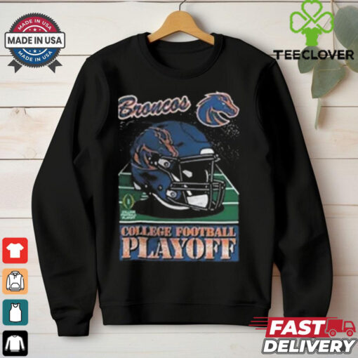 2024 25 College Football Playoff Helmet Boise State Broncos NCAA Division Helmet Shirt