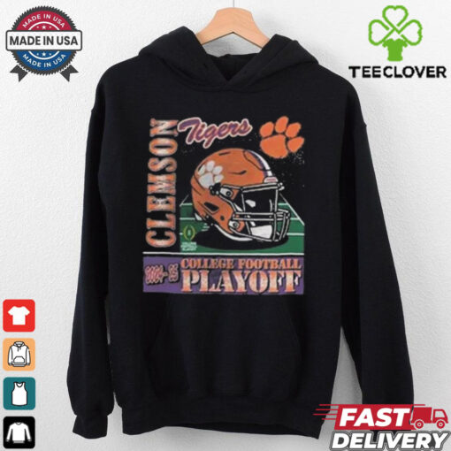 2024 25 College Football Playoff Helmet Clemson Tigers NCAA Division Helmet Shirt