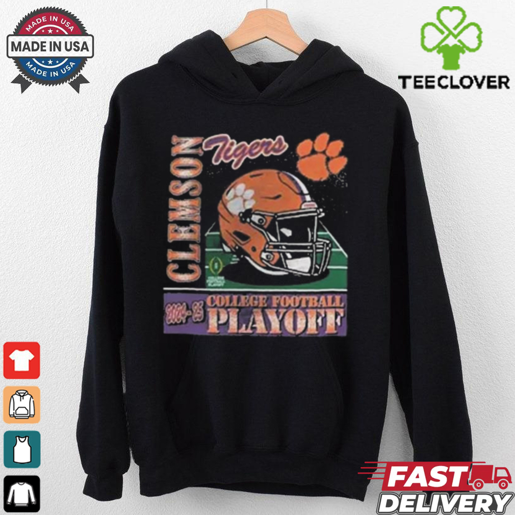 2024 25 College Football Playoff Helmet Clemson Tigers NCAA Division Helmet Shirt 2024 25 College Football Playoff Helmet Clemson Tigers NCAA Division Helmet Shirt