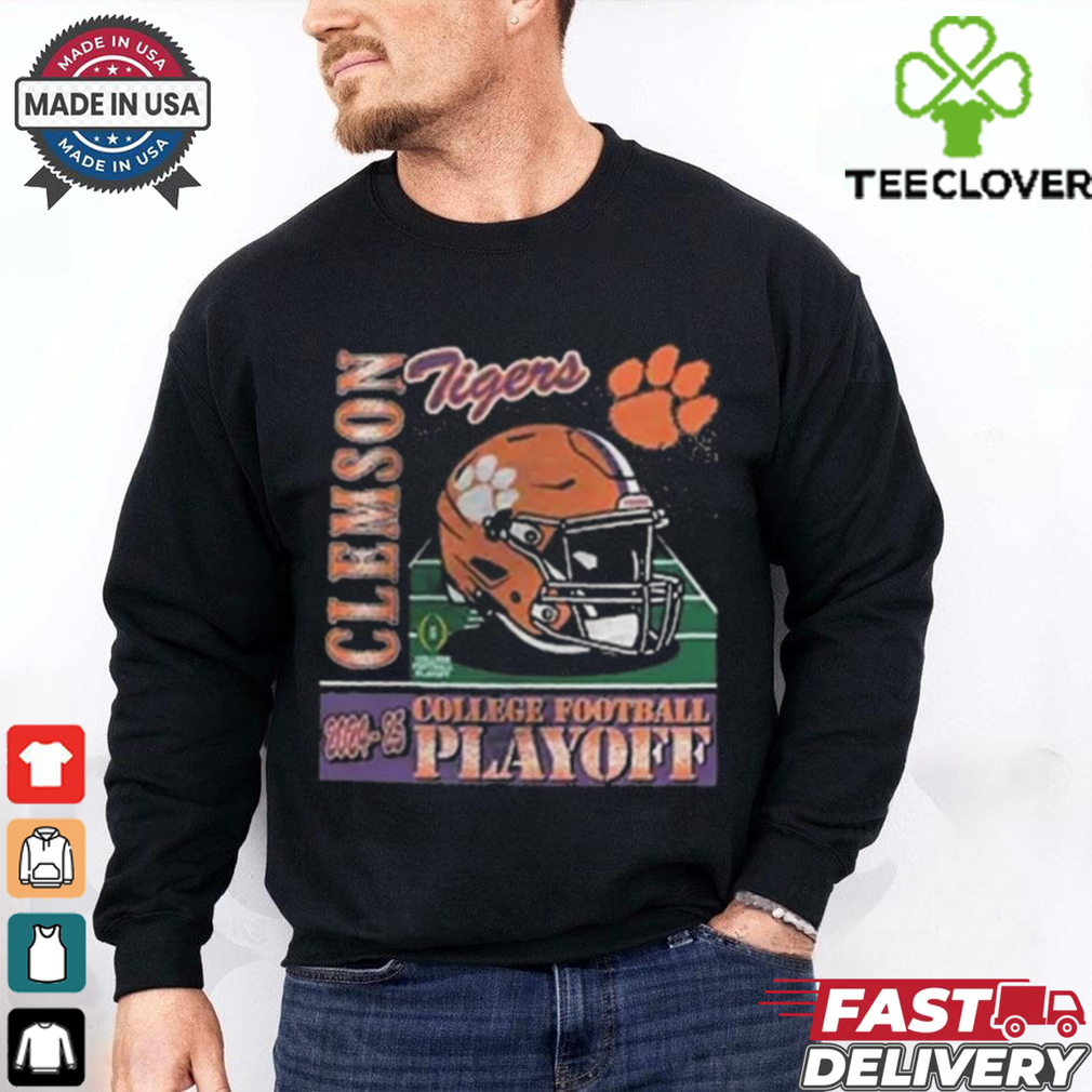 2024 25 College Football Playoff Helmet Clemson Tigers NCAA Division Helmet Shirt 2024 25 College Football Playoff Helmet Clemson Tigers NCAA Division Helmet Shirt