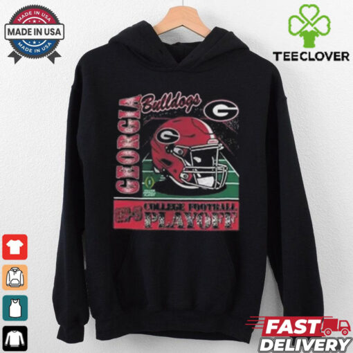 2024 25 College Football Playoff Helmet Georgia Bulldogs NCAA Division Helmet Shirt