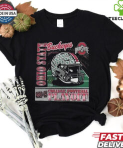 2024 25 College Football Playoff Helmet Ohio State Buckeyes NCAA Division Helmet Shirt
