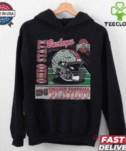 2024 25 College Football Playoff Helmet Ohio State Buckeyes NCAA Division Helmet Shirt
