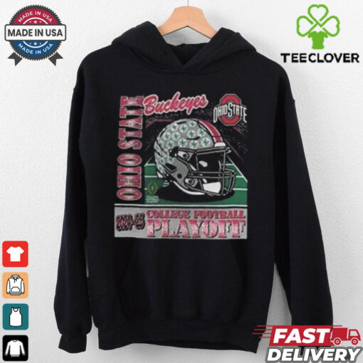 2024 25 College Football Playoff Helmet Ohio State Buckeyes NCAA Division Helmet Shirt