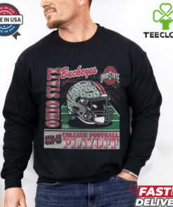 2024 25 College Football Playoff Helmet Ohio State Buckeyes NCAA Division Helmet Shirt