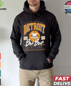 2024 25 Detroit Pistons Bad Boys Baseball City Of Champions Shirt