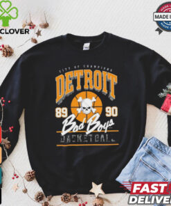 2024 25 Detroit Pistons Bad Boys Baseball City Of Champions Shirt
