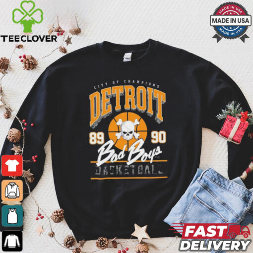 2024 25 Detroit Pistons Bad Boys Baseball City Of Champions Shirt