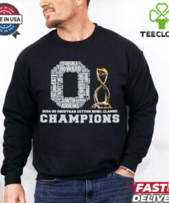 2024 25 Goodyear Cotton Bowl Classic Champions Ohio State Buckeyes trophy shirt