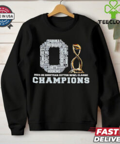2024 25 Goodyear Cotton Bowl Classic Champions Ohio State Buckeyes trophy shirt