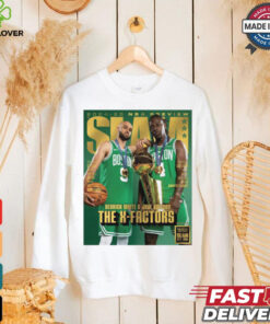 2024 25 NBA Preview SLAM Derrick White And Jrue Holiday Boston Celtics The X Factors Poster t shirt