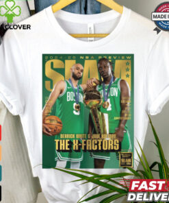 2024 25 NBA Preview SLAM Derrick White And Jrue Holiday Boston Celtics The X Factors Poster t shirt