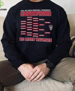 2024 ACC Men’s Basketball Tournament Champions NC State Wolfpack match hoodie, sweater, longsleeve, shirt v-neck, t-shirt