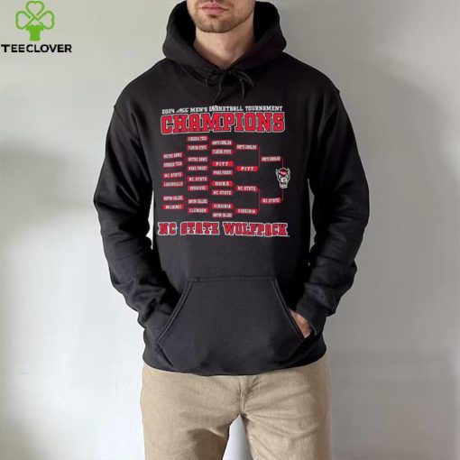 2024 ACC Men’s Basketball Tournament Champions NC State Wolfpack match hoodie, sweater, longsleeve, shirt v-neck, t-shirt