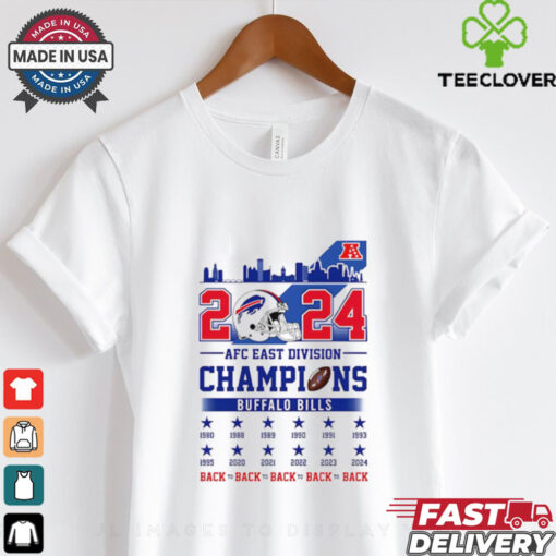 2024 AFC East Division Champions Buffalo Bills Back To Back To Back shirt