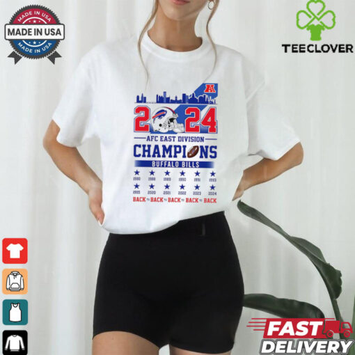 2024 AFC East Division Champions Buffalo Bills Back To Back To Back shirt