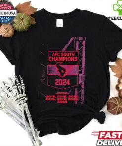 2024 AFC South Champions Houston Texans shirt