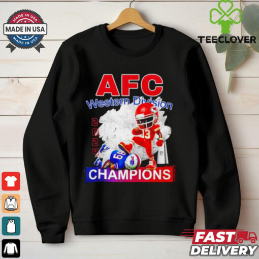 2024 AFC Western Division Champions Kansas City Chiefs shirt