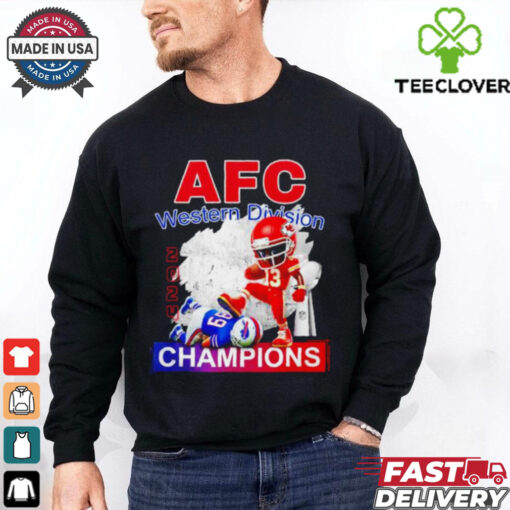2024 AFC Western Division Champions Kansas City Chiefs shirt