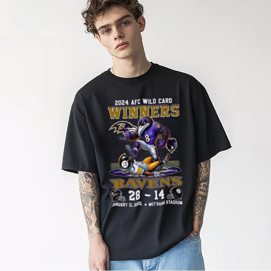 2024 AFC Wild Card Winners For Baltimore Ravens T Shirt 2024 AFC Wild Card Winners For Baltimore Ravens T Shirt