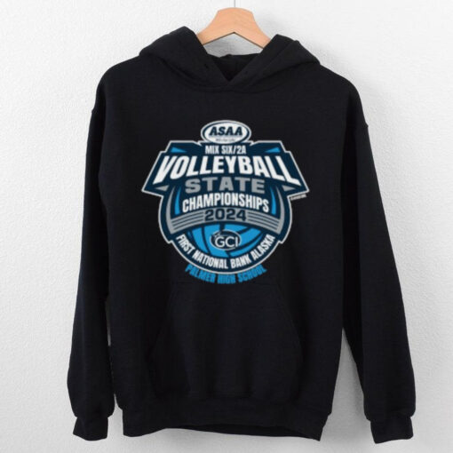 2024 (ASAA) First National Bank Alaska Mix Six 2A Volleyball State Championships Shirt