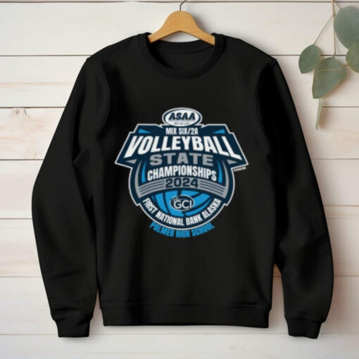 2024 (ASAA) First National Bank Alaska Mix Six 2A Volleyball State Championships Shirt