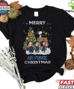 2024 Air Force Falcons Snoopy And Friends Merry Christmas Shirt 2 2024 Air Force Falcons Snoopy And Friends Merry Christmas Shirt