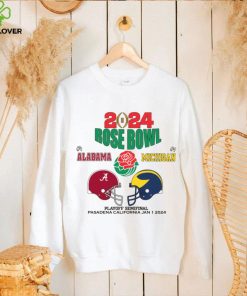 2024 Alabama And Michigan rose bowl graphic 2024 T Shirt