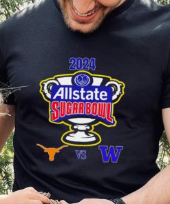 2024 Allstate Sugar Bowl Texas Longhorns vs. Husky Washington logo shirt