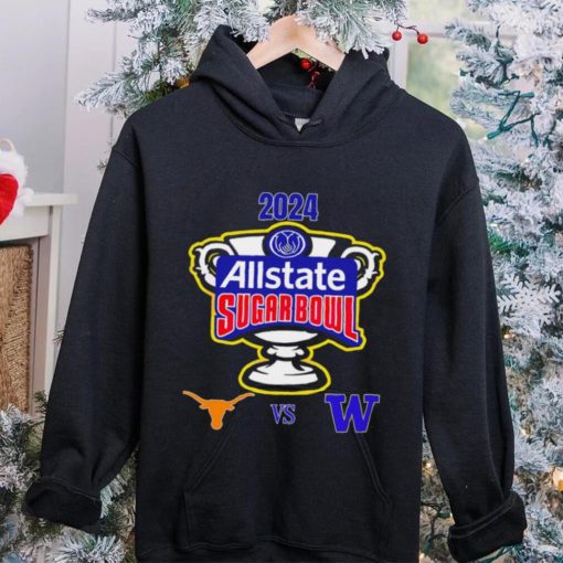 2024 Allstate Sugar Bowl Texas Longhorns vs. Husky Washington logo hoodie, sweater, longsleeve, shirt v-neck, t-shirt