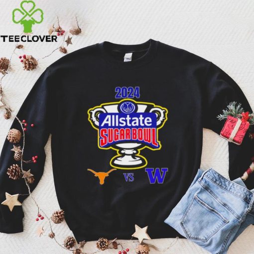 2024 Allstate Sugar Bowl Texas Longhorns vs. Husky Washington logo hoodie, sweater, longsleeve, shirt v-neck, t-shirt