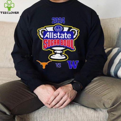 2024 Allstate Sugar Bowl Texas Longhorns vs. Husky Washington logo hoodie, sweater, longsleeve, shirt v-neck, t-shirt