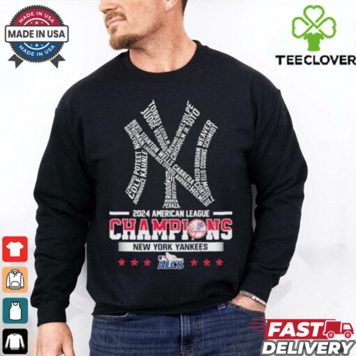 2024 American League Champions New York Yankees Shirt